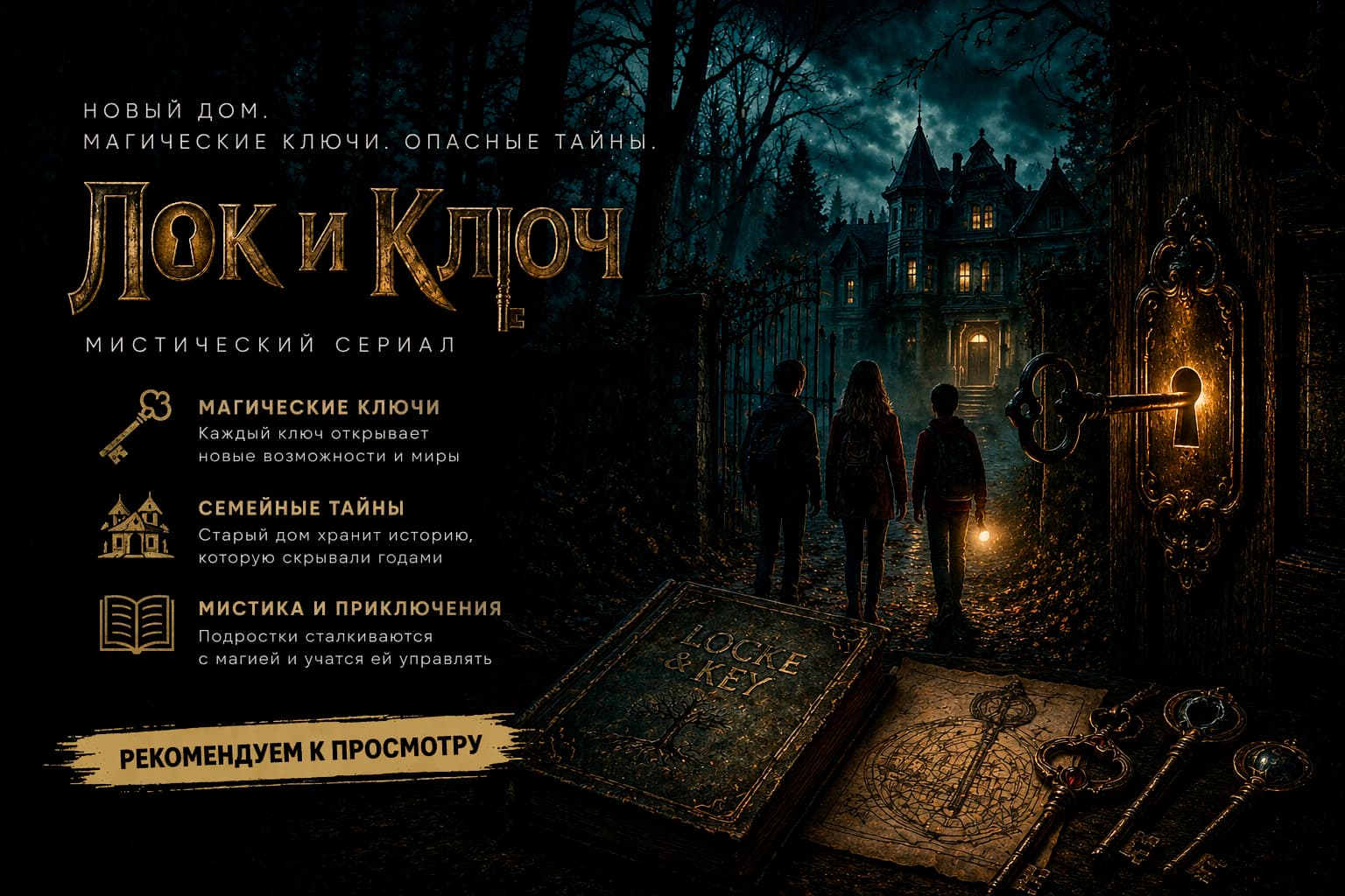 Сериал «Лок и ключ»