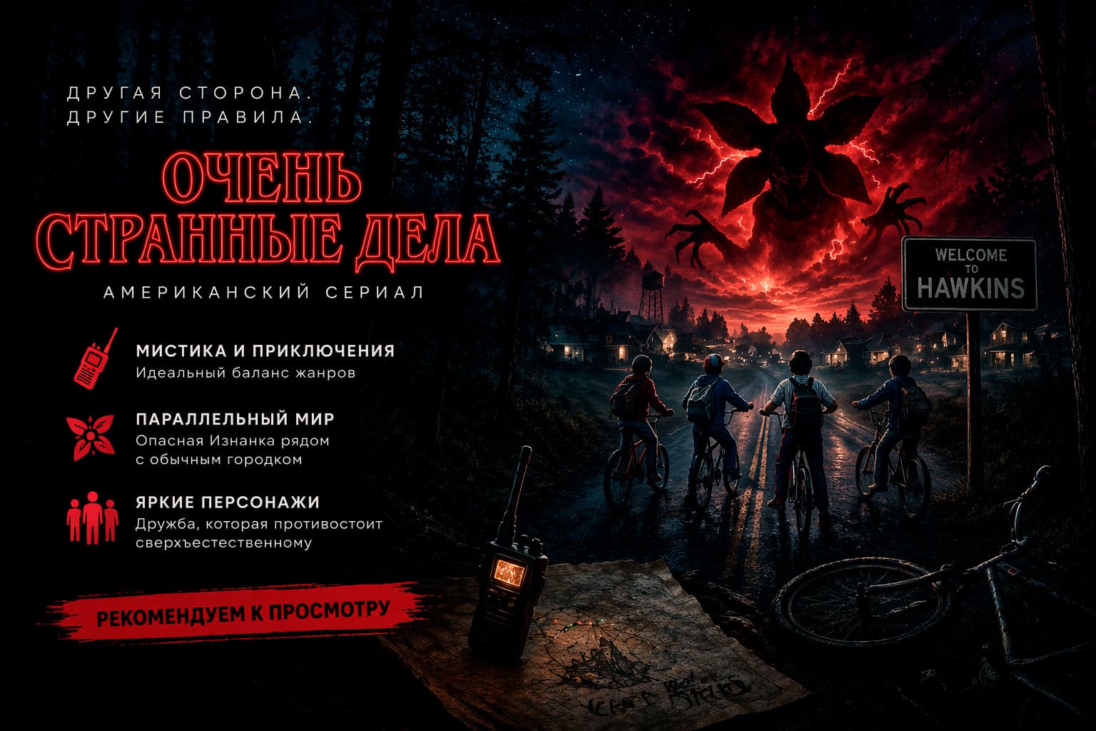 Сериал «Очень странные дела»